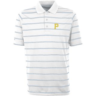 Antigua Pittsburgh Pirates Mens Deluxe Short Sleeve Polo   Size: Large,