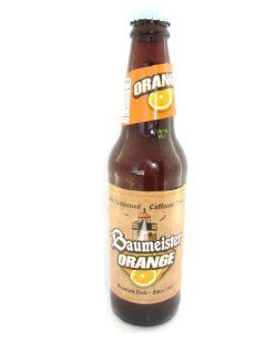 Baumeister ORANGE SODA   "orange you glad to be a Master Builder?", 12 Ounce Glass Bottle (Pack of 12) : Soda Soft Drinks : Grocery & Gourmet Food