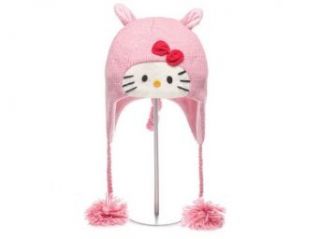 Knitwits by Delux   Hello Kitty Pink Piggy Youth Pilot Hat at  Mens Clothing store Bomber Hats