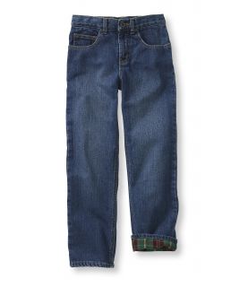 Boys Double L Jeans, Straight Leg Lined