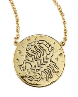 Astrology Necklace, Scorpio   Amy Zerner   Gold