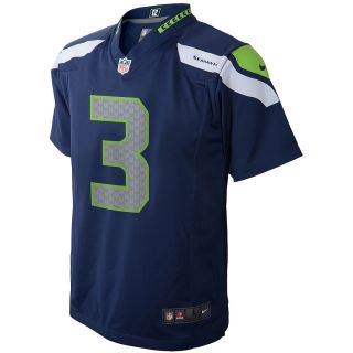 NIKE Youth Seattle Seahawks Russell Wilson Game Jersey, Ages 4 7   Size: L