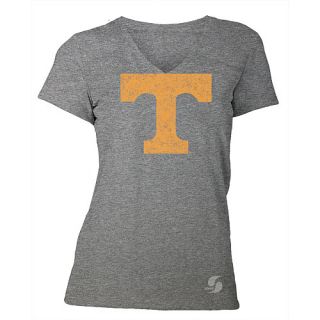 SOFFE Womens Tennessee Volunteers No Sweat V Neck Short Sleeve T Shirt   Size: