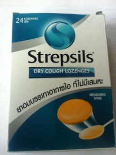 Strepsils Dry Cough Lozenges 24 Lozenges: Health & Personal Care