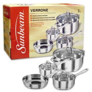 Sunbeam 62021.07 Verron 7 Piece Cookware Set: Farberware: Kitchen & Dining