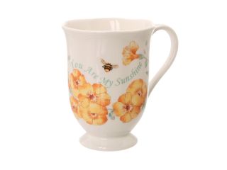 Lenox Butterfly Meadow Everyday Celebrations You Are My Sunshine Mug White