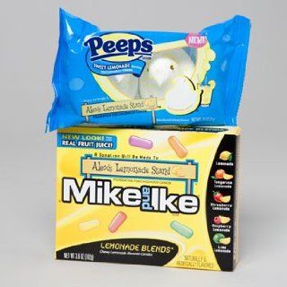MIKE AND IKE LEMONADE BLENDS AND PEEPS MARSHMALLOW CHICKS, Case Pack of 72 : Licorice Candy : Grocery & Gourmet Food