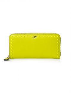 Studded leather wallet  Diane Von Furstenberg  MATCHESFASHIO