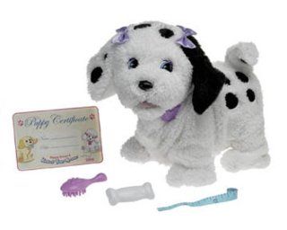 Fisher Price Puppy Grows and Knows Your Name Black and White: Toys & Games