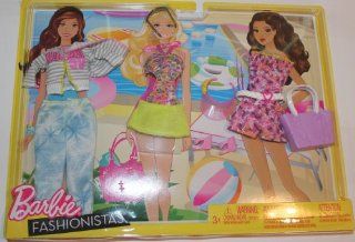Barbie Fashionistas Day Looks Clothes   Bright Beach Outfits: Toys & Games