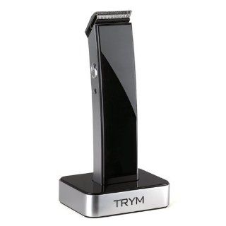 TRYM   The Rechargeable Modern Hair Clipper Kit   Ultra sleek Hair, Mustache, and Beard Trimmer Looks Great in Any Bathroom   AC Adapter, Base Dock, and Trimming Attachments Included   Ships in Storage/Gift Box Packaging: Health & Personal Care