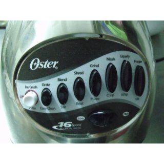 Oster 6812 001 Core 16 Speed Blender with Glass Jar, Black: Kitchen & Dining