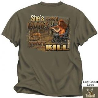 BuckWear Looks That Kill   Prairie Dust Tshirt, XX Large: Clothing