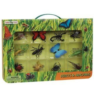 Safari LTD Insects and Arachnids Collectors Box: Toys & Games