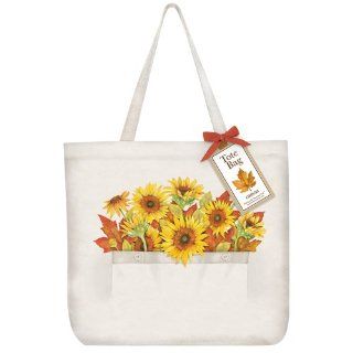 Sunflower Harvest Tote Bag: Grocery & Gourmet Food