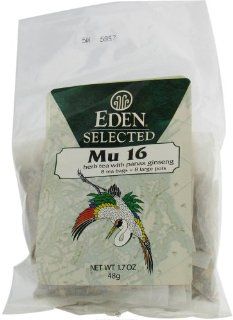 Eden Mu Tea #16   each bag makes 1 qt.  8bag: Health & Personal Care