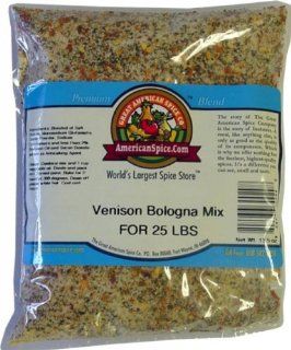 Venison Bologna Mix, (makes 25 lbs), 13.5 oz : Grocery & Gourmet Food