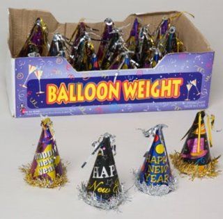Happy New Year Balloon Weights   4pk of Balloon Weights: Health & Personal Care