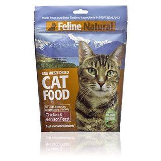 Feline Natural Chicken & Venison Feast Raw Freeze Dried Cat Food, 0.28 lb bag, makes 1.1 lbs of food : Pet Food : Pet Supplies