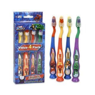 Dr. Fresh Toothbrush 4's Marvel Heroes 6 package (24 total toothbrushes): Health & Personal Care