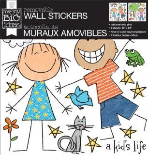 me & my BIG ideas Removable Wall Sticker, A Kid'S Life   Wall D?cor Stickers