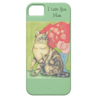 Mom Tabby Cat Phone Case iPhone 5 Covers