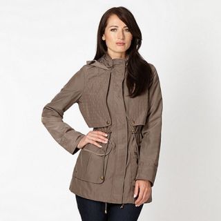 The Collection Beige lightweight parka coat