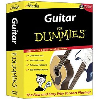 Emedia Music Guitar For Dummies for Windows/Mac (1 User) [Boxed]  Make More Happen at