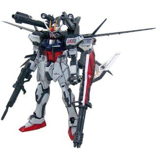Gundam GAT X105 Strike Gundam+I.W.S.P MG 1/100 Scale: Toys & Games