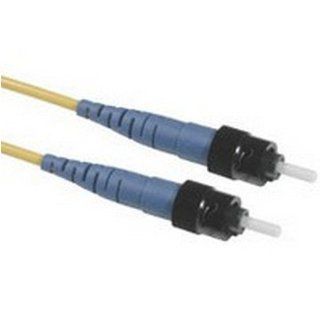 C2G / Cables to Go 37122 ST/ST Simplex 9/125 Single Mode Fiber Patch Cable (10 Meters, Yellow): Electronics