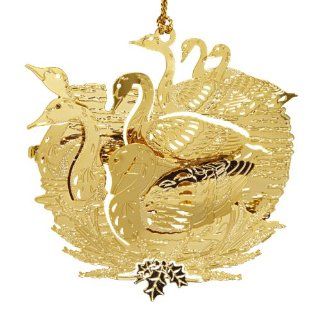 Baldwin Seven Swans A Swimming Ornament   Decorative Hanging Ornaments
