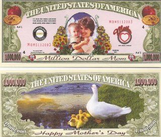 Mother's Day $Million Dollar$ Novelty Bill Collectible: Everything Else