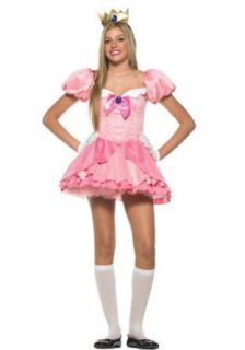 3 Piece Junior Miss Princess Costume (SML/MED, PINK): Clothing