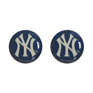 New York Yankees MLB Stud Earrings Major League Baseball Sports Jewelry: Jewelry