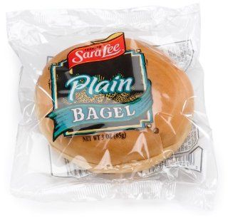 SARA LEE Plain Bagel, Individually Wrapped, 3 Ounce, 72 Count Bagels : Packaged Bagels : Grocery & Gourmet Food