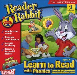 Reader Rabbit Learn to Read With Phonics (Preschool & Kindergarten) Software