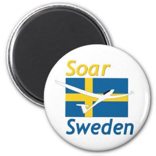 SOAR SWEDEN GEAR REFRIGERATOR MAGNET