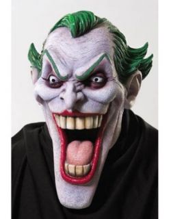 Scary Masks Joker Latex Mask Halloween Costume   Most Adults: Clothing