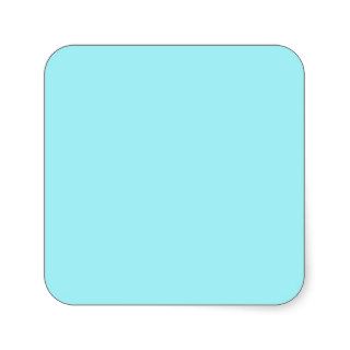 Waterspout Classy Color Matching Square Sticker