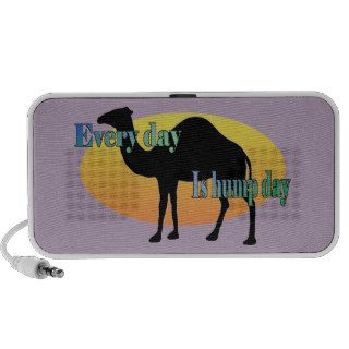 Funny Camel "Every Day is Hump Day" Portable Speakers
