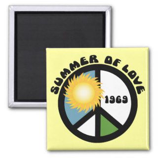 Summer of Love 69 Fridge Magnets