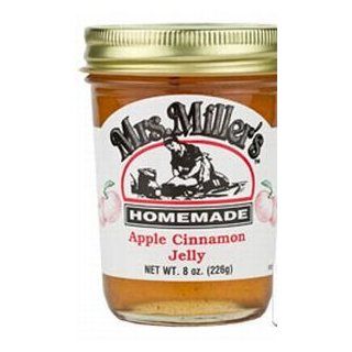 Mrs. Miller's Apple Cinnamon Jelly (Two Jars) : Grocery & Gourmet Food