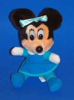 Mickey's Christmas Carol Plush Minnie Mouse As Mrs. Cratchet (6") Toys & Games