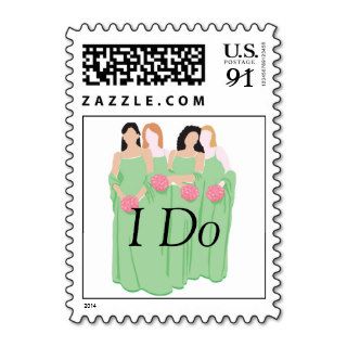 Weddings Customized Invitation Larger Size Postage Stamp
