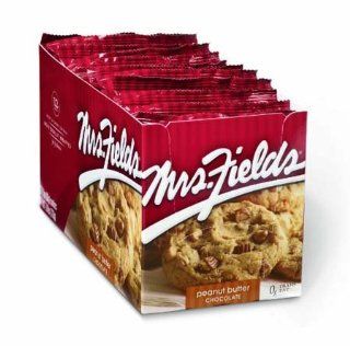Mrs Field's Peanut Butter Chocolate Cookies   12 Pack : Chocolate Chip Cookies : Grocery & Gourmet Food