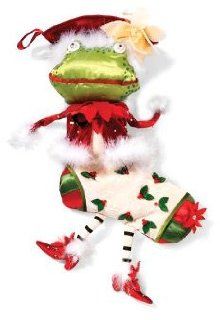 Department 56 Krinkles Mrs Frog Stocking   Christmas Stockings