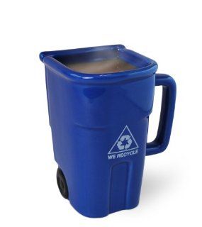 Big Mouth Toys The Recycling Bin Mug: Coffee Cups: Kitchen & Dining