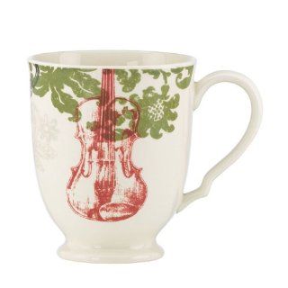 Lenox Vintage Jubilee Violin Mug: Kitchen & Dining