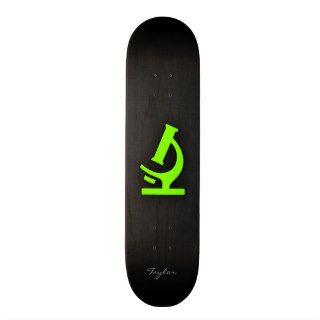 Chartreuse, Neon Green Microscope Skate Board