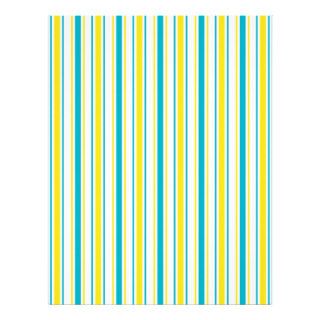 Mod Stripe Baby Scrapbook Paper Letterhead